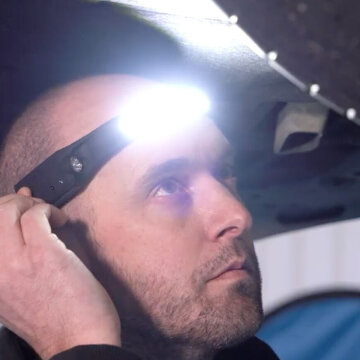 Wave hand to activate LumenLight motion sensor